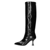 Giorgio Fabiani Boots Black In Nero Neri E Grigi