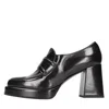 Giorgio Fabiani Flat Shoes Black In Nero Neri E Grigi