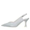 Giorgio Fabiani With Heel Clear Blue In Azzurro Blu E Verdi
