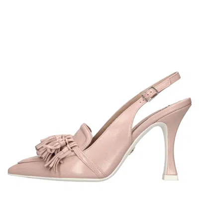 Giorgio Fabiani With Heel Pink In Rosa Chiari E Naturali