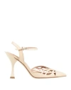 Giorgio Fabiani Woman Pumps Beige Size 8 Soft Leather