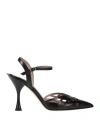 Giorgio Fabiani Woman Pumps Black Size 7 Soft Leather