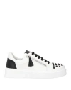 Giorgio Fabiani Woman Sneakers White Size 12 Leather