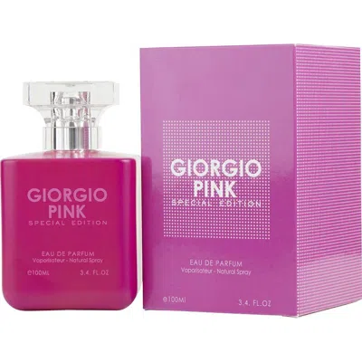 Giorgio Ladies Pink Special Edition Edp Spray 3.4 oz Fragrances 334723905686