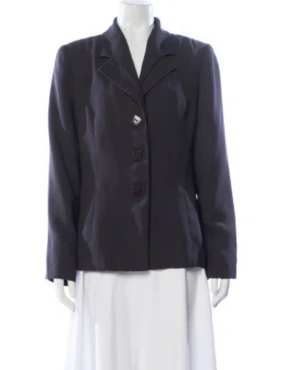 Pre-owned Giorgio Sant'angelo Blazer In Gray