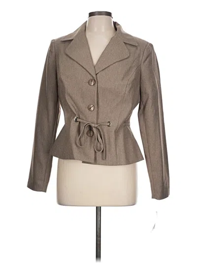 Pre-owned Giorgio Sant'angelo Blazer Jacket In Tan