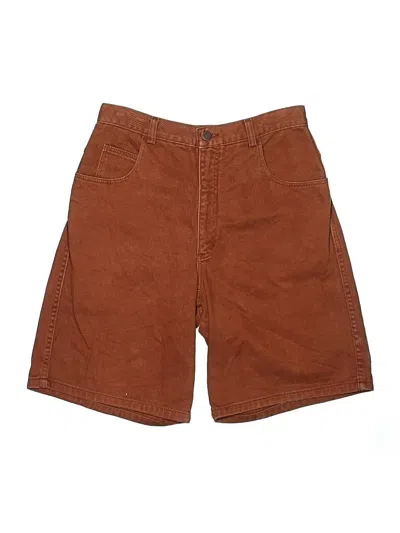Pre-owned Giorgio Sant'angelo Cargo Shorts In Brown