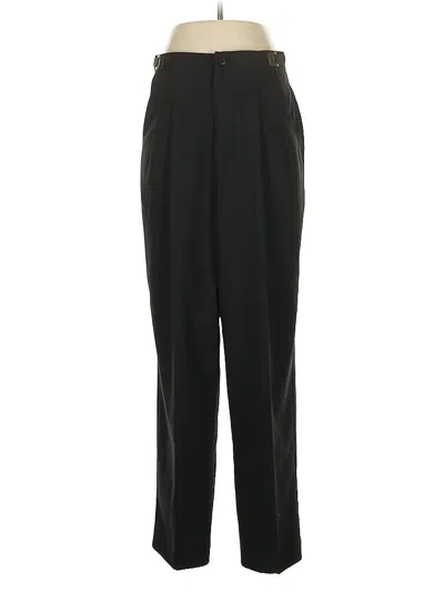 Pre-owned Giorgio Sant'angelo Dress Pants In Black