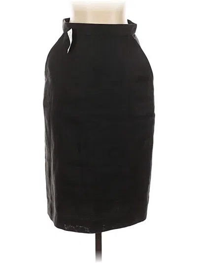 Pre-owned Giorgio Sant'angelo Formal Skirt In Black