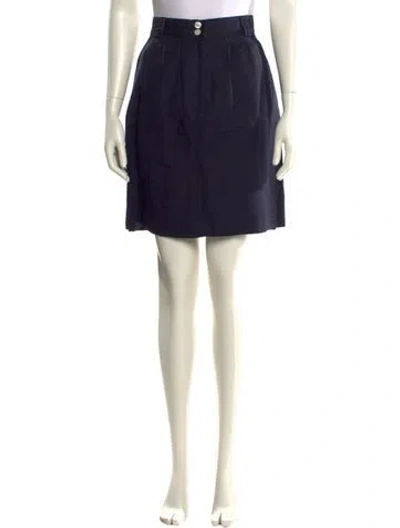 Pre-owned Giorgio Sant'angelo Knee-length Skirt In Blue