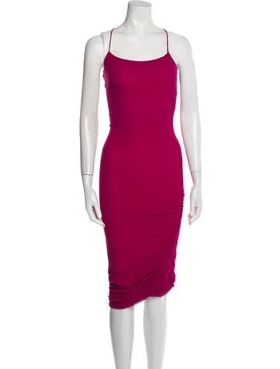 Pre-owned Giorgio Sant'angelo Vintage Long Dress In Pink