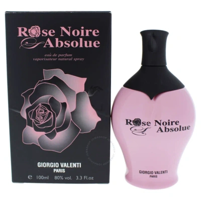 Giorgio Valenti Rose Noire Absolue By  Edp Spray 3.3 oz In Red /  / Rose