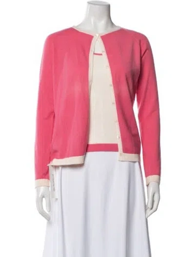 Pre-owned Giorgio's Of Palm Beach Cashmere Sweater In Pink