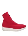 Gioselin Woman Sneakers Red Size 7 Textile Fibers In Red