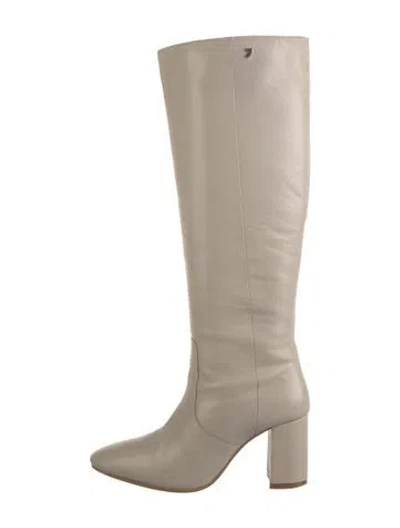 Pre-owned Gioseppo Leather Boots In Neutrals