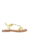 Gioseppo Babies'  Toddler Girl Sandals Yellow Size 9.5c Soft Leather