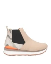 Gioseppo Woman Ankle Boots Beige Size 9 Leather