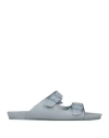 Gioseppo Woman Sandals Pastel Blue Size 6 Soft Leather In Blue