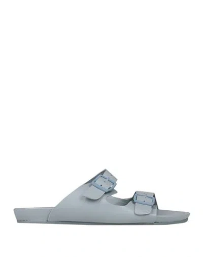 Gioseppo Woman Sandals Pastel Blue Size 6 Soft Leather