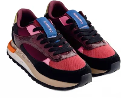 Gioseppo Women's Eagan Sneakers In Burgandy In Multi