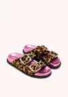 Gioseppo Women's Mifflin Sandal In Leopard In Multi