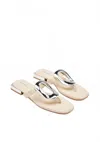 Gioseppo Women's Vendres Sandal In Off-white In White
