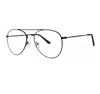 Giovani Di Venezia Men's Actor Eyeglasses In Matte Black In Black
