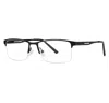 Giovani Di Venezia Men's Colin Eyeglasses In Matte Black In Black