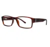 Giovani Di Venezia Men's Louis Eyeglasses In Brown Fade In Multi