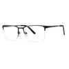 Giovani Di Venezia Men's Satellite Eyeglasses In Black/ Gold In Multi