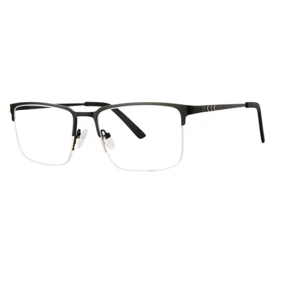 Giovani Di Venezia Men's Satellite Eyeglasses In Black/ Gold In Multi