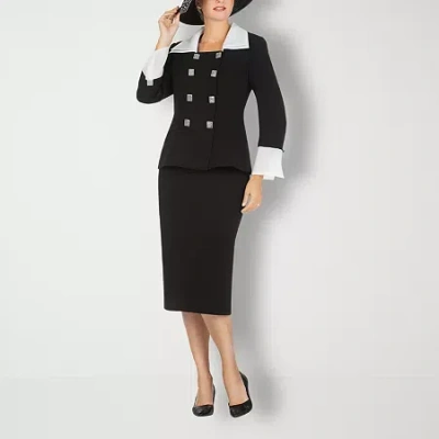 Giovanna Signature 2-pc. Skirt Suit-plus In Multi