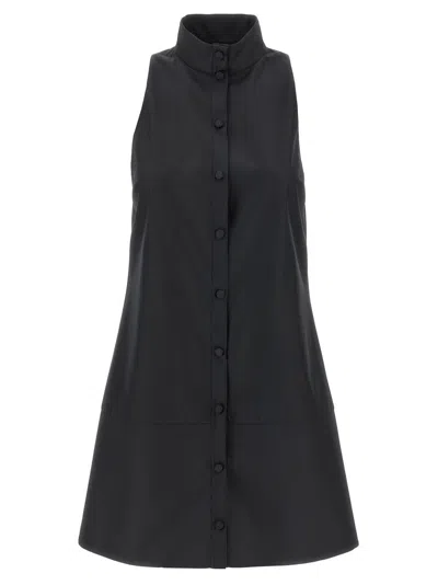 GIOVANNI BEDIN A-LINE MINI DRESS IN COTTON POPLIN