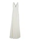 Giovanni Bedin Pearl-embellished Pleated Dress In White