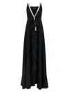 Giovanni Bedin Studded Maxi Dress In Black