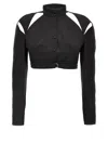 Giovanni Bedin Cut-out Longsleeve Jacket In Black