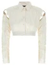 Giovanni Bedin Cropped Cut-out Jacket