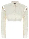 Giovanni Bedin Cropped Cut-out Jacket