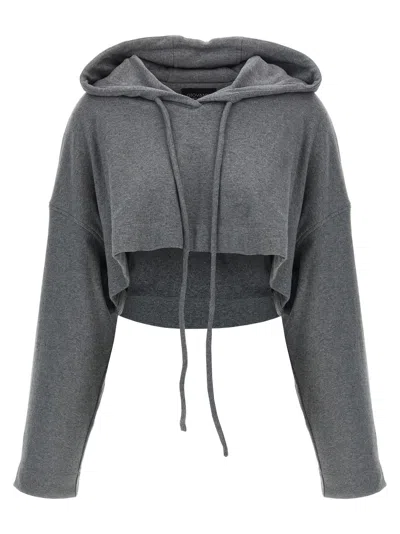 GIOVANNI BEDIN CROPPED HOODIE