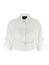Giovanni Bedin Cropped Shirt In White