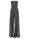 Giovanni Bedin Corset-detail Jumpsuit In Gray