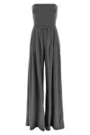 Giovanni Bedin Corset-detail Jumpsuit In Gray