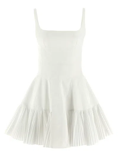 Giovanni Bedin Square-neck Mini Dress In White