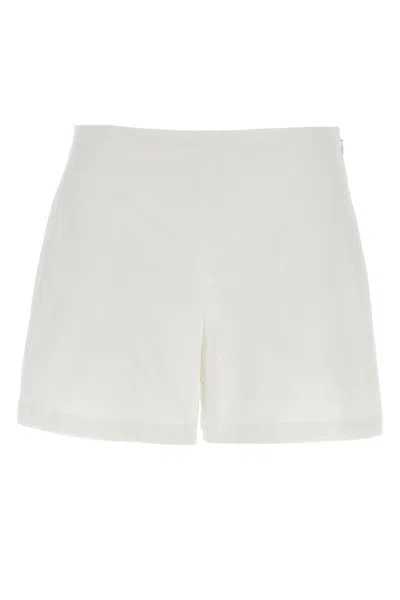 Giovanni Bedin Tailored White Cotton Poplin Shorts