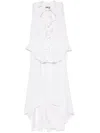 GIOVANNI BEDIN RUFFLE-DETAIL MAXI DRESS