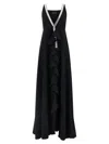 Giovanni Bedin Studded Maxi Dress In Black