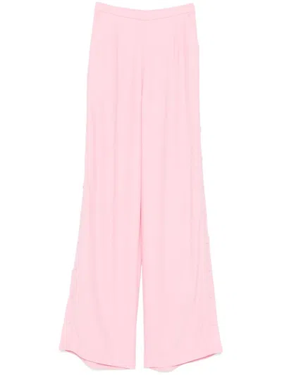 Giovanni Bedin Straight-leg Trousers In Pink
