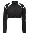 Giovanni Bedin Cut-out Longsleeve Jacket In Black