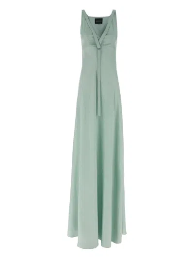 Giovanni Bedin Green Striped Dress