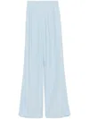 Giovanni Bedin Wide-leg Trousers In Blue